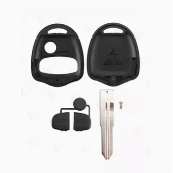 Mitsubishi tiesioginio nuotolinio rakto korpusas — keičiamas korpusas, suderinamas su Mitsubishi tiesioginiu nuotoliniu raktu; Medžiaga: nuotolinio korpuso; Svoris: 0.015