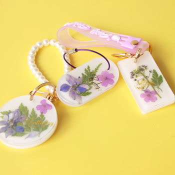 Σετ DIY κοσμημάτων – Πλαστικό/ρητίνη, τεχνική με σταγόνες κόλλας, αγροτικό στυλ, φρέσκο και γλυκό