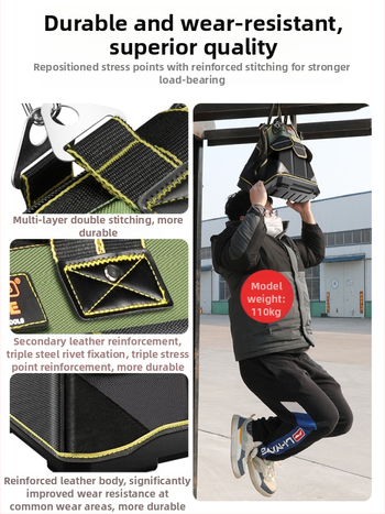 Τσάντα εργαλείων για ηλεκτρολόγους — ανθεκτική και πολυλειτουργική θήκη αποθήκευσης εργαλείων με εσωτερική επένδυση, Oxford ύφασμα