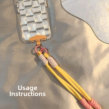 Телефонна презрамка от полиестер, метална катарама, унисекс, модел 2356