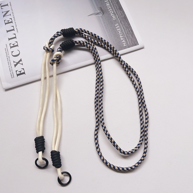 Șnur pentru telefon din poliester, cataramă metalică, unisex, model 2356