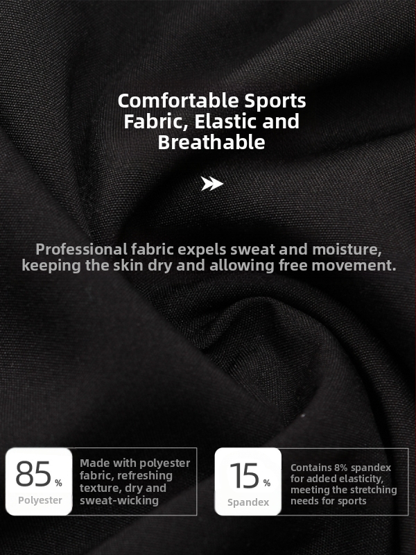 Мъжки дълъг ръкав топ за тренировки PRO - полиестер спандекс, 85% полиестер, подплата полиестер спандекс, подходящ за бягане и фитнес, за всички сезони