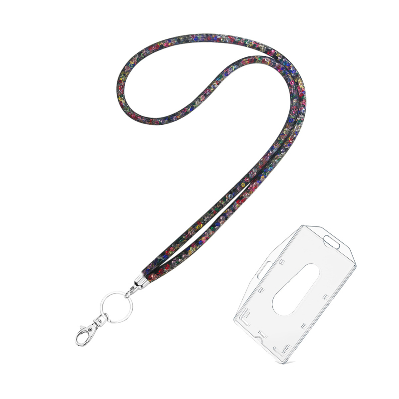 Kihúzható kártyatartó jelvényhez – műanyag, kártyatípus, modern minimalista stílus