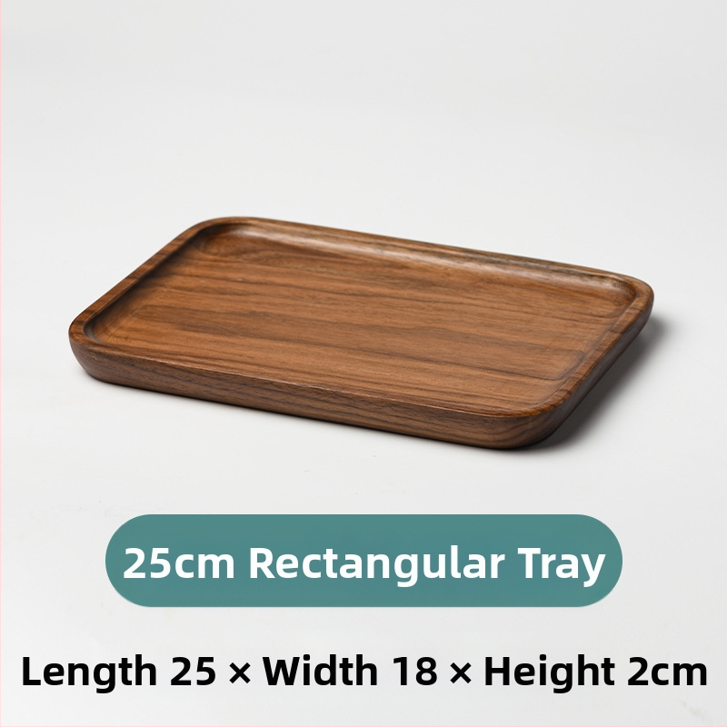 Apvalus medinis patiekalų padėklas sušiui ir vaisiams, japonų stiliaus, purškiamo paviršiaus apdaila, logotipas atspausdintas