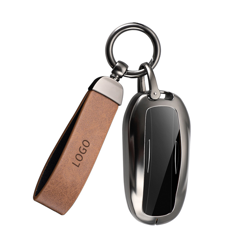 Tesla Model 3 klavišų dėklas — nauja versija, apsauginis korpusas nuotoliniam valdymui ir klavišų kortelei, cinko lydinys