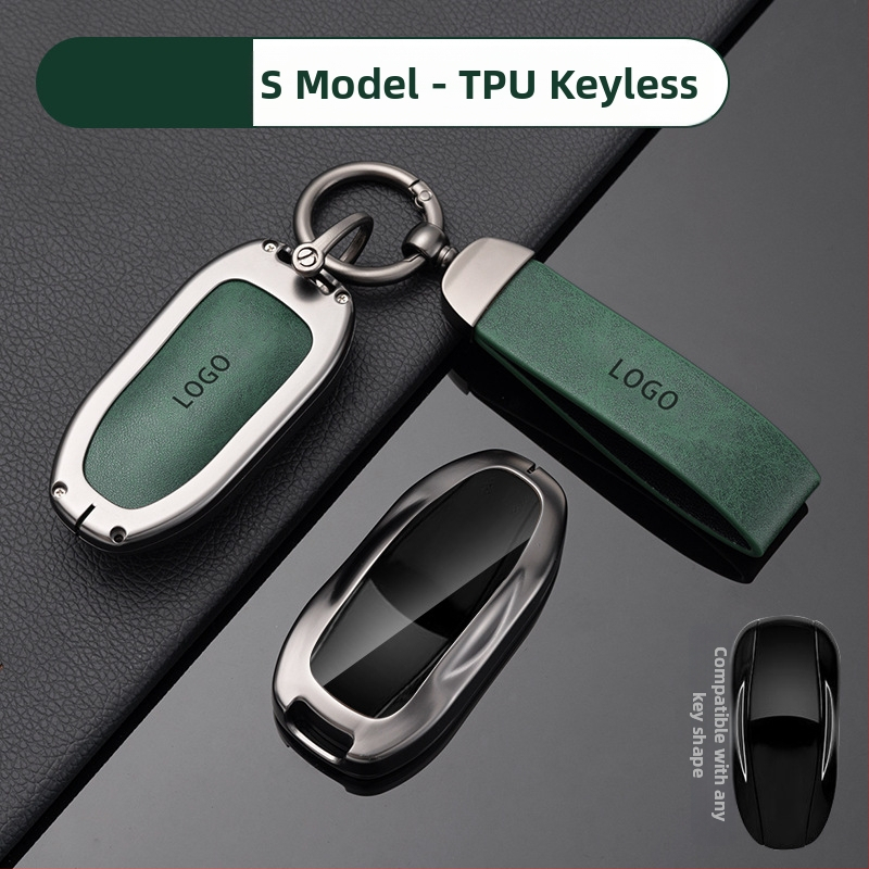 Tesla Model 3 klavišų dėklas — nauja versija, apsauginis korpusas nuotoliniam valdymui ir klavišų kortelei, cinko lydinys