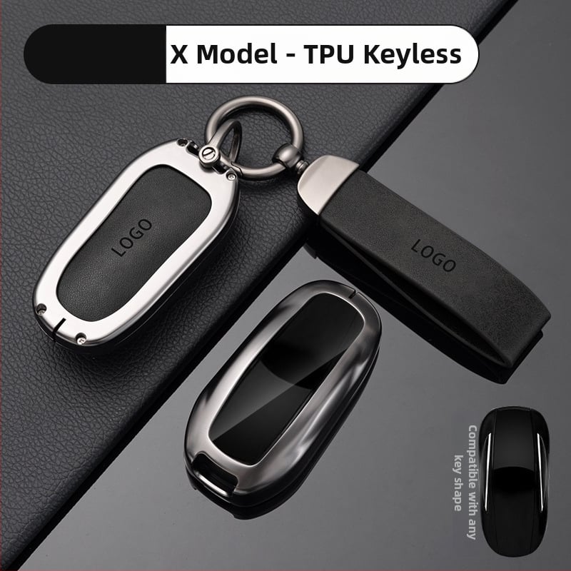 Tesla Model 3 klavišų dėklas — nauja versija, apsauginis korpusas nuotoliniam valdymui ir klavišų kortelei, cinko lydinys