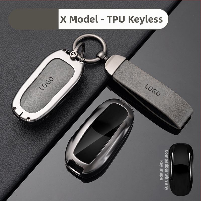 Tesla Model 3 klavišų dėklas — nauja versija, apsauginis korpusas nuotoliniam valdymui ir klavišų kortelei, cinko lydinys