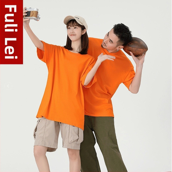 Medvilniniai marškinėliai su trumpomis rankovėmis, vienos spalvos, švelnus stilius, plonas audinys