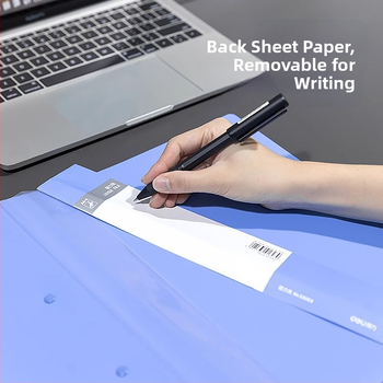 Deli 5301 Πλαστικός Κλιπ με Ισχυρό Κράτημα, Πάχος Πλάκας 0.7 mm, Πλάτος Πίσω 18 mm