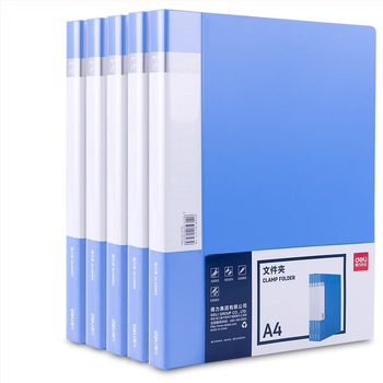 Deli 5301 Πλαστικός Κλιπ με Ισχυρό Κράτημα, Πάχος Πλάκας 0.7 mm, Πλάτος Πίσω 18 mm