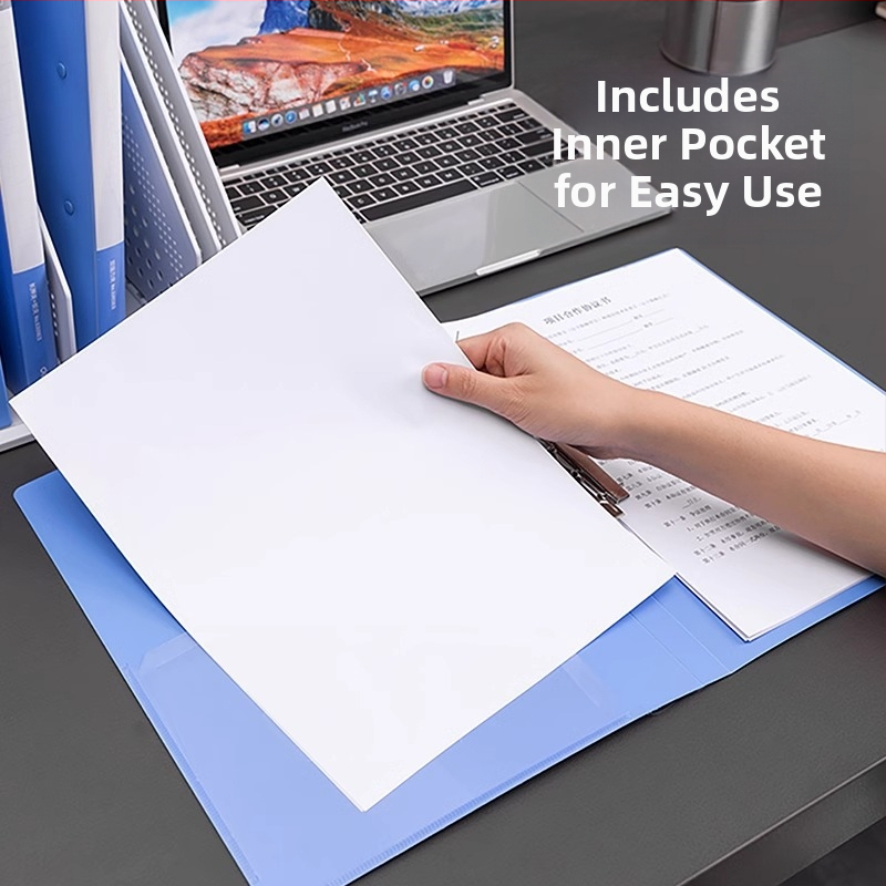 Deli 5301 Пластмасов едностранен клипс със здрав захват, 0.7 мм дебелина на плочата, 18 мм задна ширина