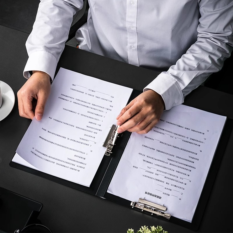 Deli 5301 Πλαστικός Κλιπ με Ισχυρό Κράτημα, Πάχος Πλάκας 0.7 mm, Πλάτος Πίσω 18 mm