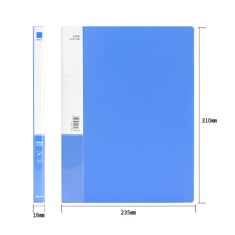 Deli 5301 Πλαστικός Κλιπ με Ισχυρό Κράτημα, Πάχος Πλάκας 0.7 mm, Πλάτος Πίσω 18 mm