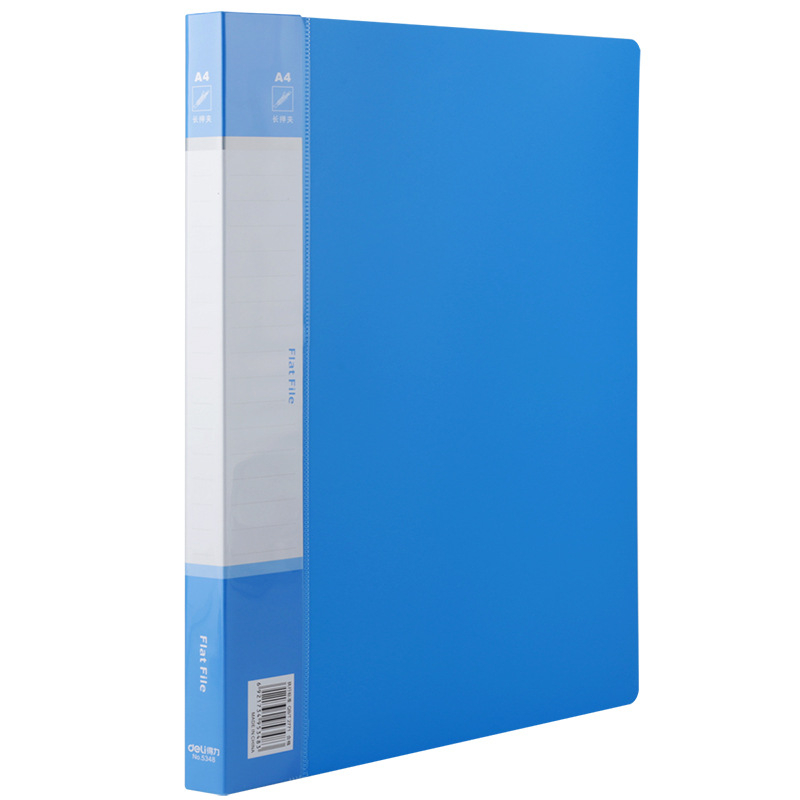 Deli 5301 Πλαστικός Κλιπ με Ισχυρό Κράτημα, Πάχος Πλάκας 0.7 mm, Πλάτος Πίσω 18 mm