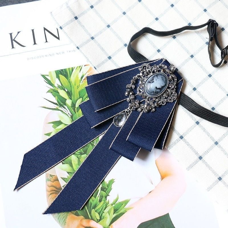 Kakla ziedu aksesuārs, keramiskā ģeometriskā forma, retro šablonu stils, izcelsme Ķīna, 2022. gada ziema