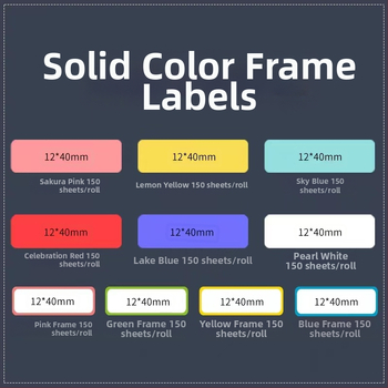 P11/P15 žymų popierius kodavimo spausdintuvui — terminis sintetinis popierius, 75G, vandens pagrindu klijai, atsparus vandeniui ir plyšimui, suderinamas su P11/P15