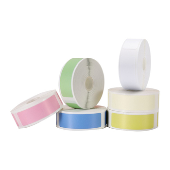 P11/P15 žymų popierius kodavimo spausdintuvui — terminis sintetinis popierius, 75G, vandens pagrindu klijai, atsparus vandeniui ir plyšimui, suderinamas su P11/P15