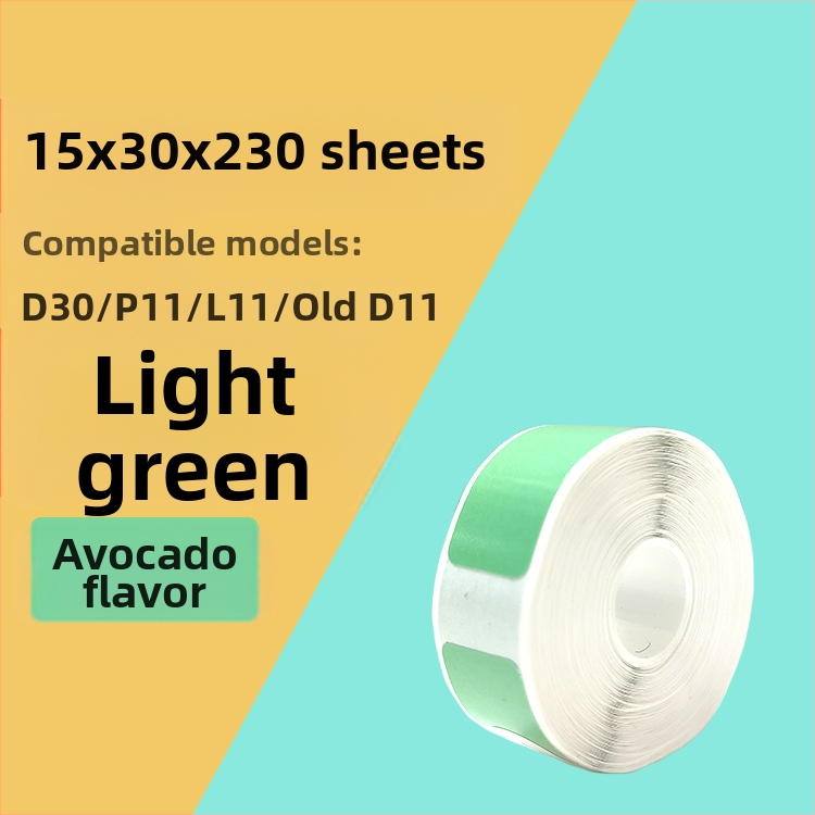 P11/P15 žymų popierius kodavimo spausdintuvui — terminis sintetinis popierius, 75G, vandens pagrindu klijai, atsparus vandeniui ir plyšimui, suderinamas su P11/P15