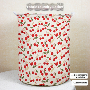 Nešvarių drabužių krepšys su mielu animaciniu dizainu, didelė talpa, sulankstomas, Oxford audinys