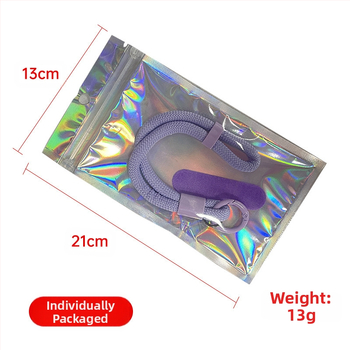 Телефонна каишка от полиестер, пластмасова катарама, геометрична висулка, ръчна изработка