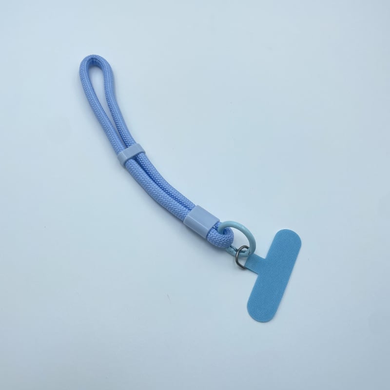 Телефонна каишка от полиестер, пластмасова катарама, геометрична висулка, ръчна изработка