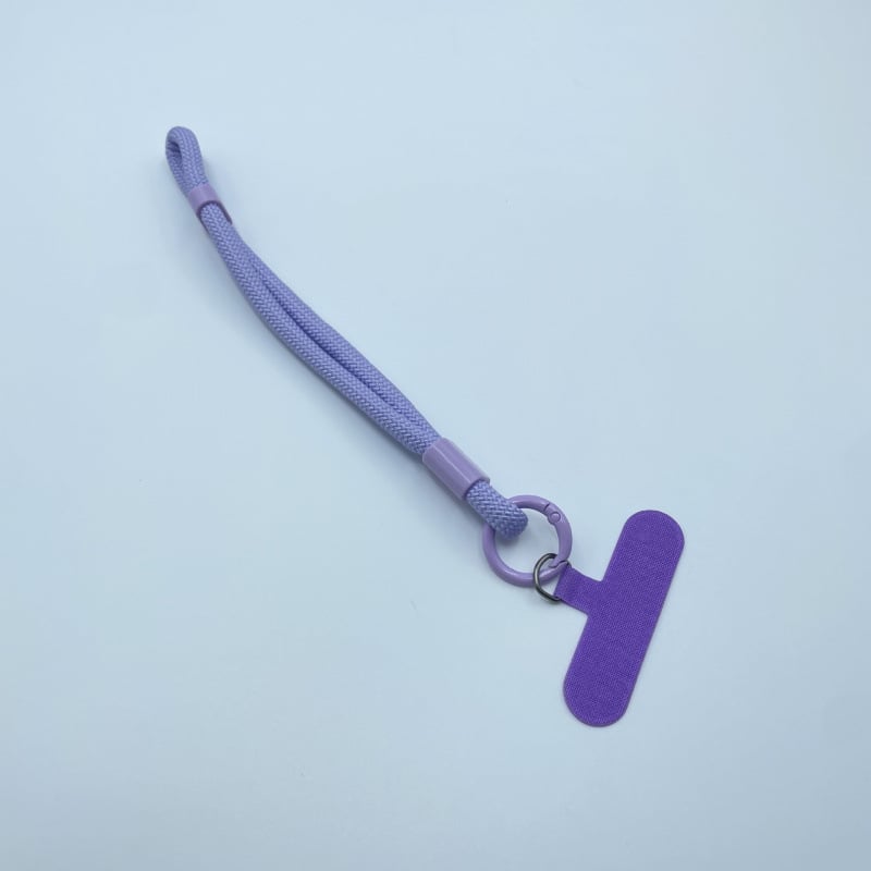 Телефонна каишка от полиестер, пластмасова катарама, геометрична висулка, ръчна изработка