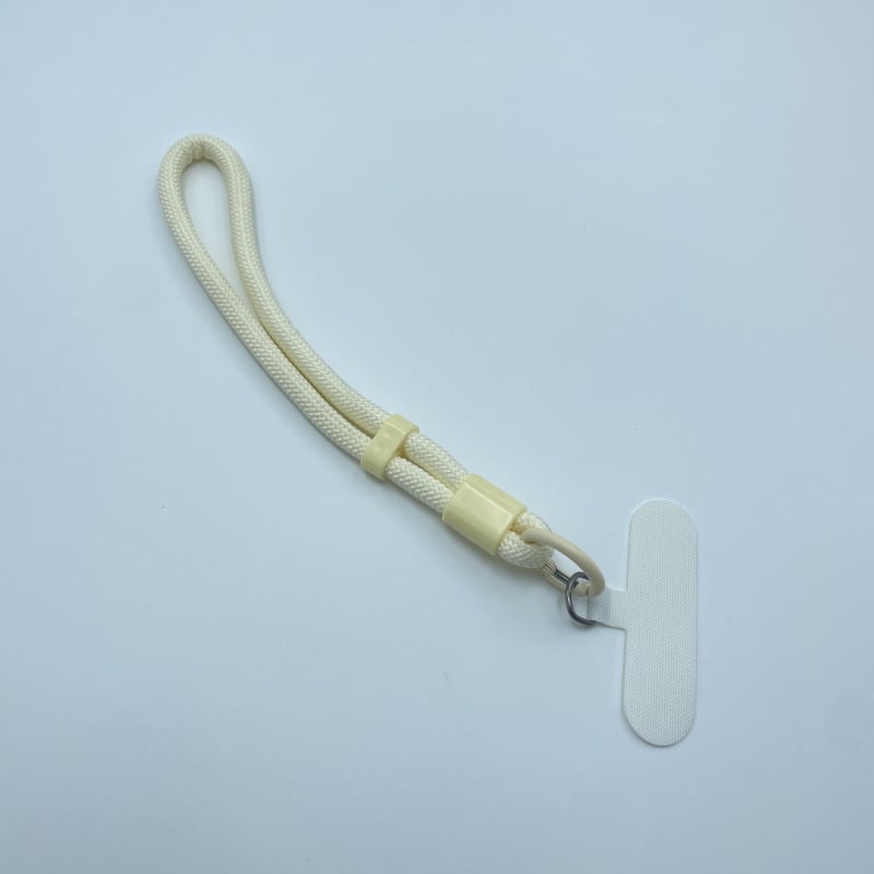Телефонна каишка от полиестер, пластмасова катарама, геометрична висулка, ръчна изработка