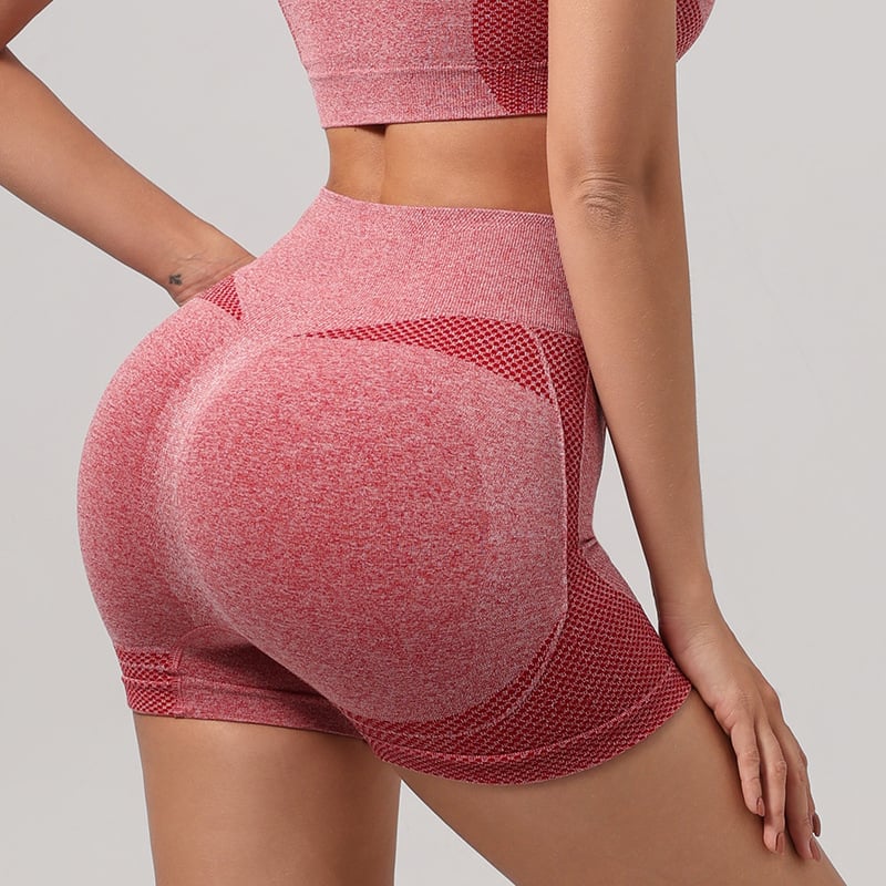 Moterų fitnesso komplektas - be rankovių viršūnė ir šortai (Prekės ženklas: Other; Kodas: 503)