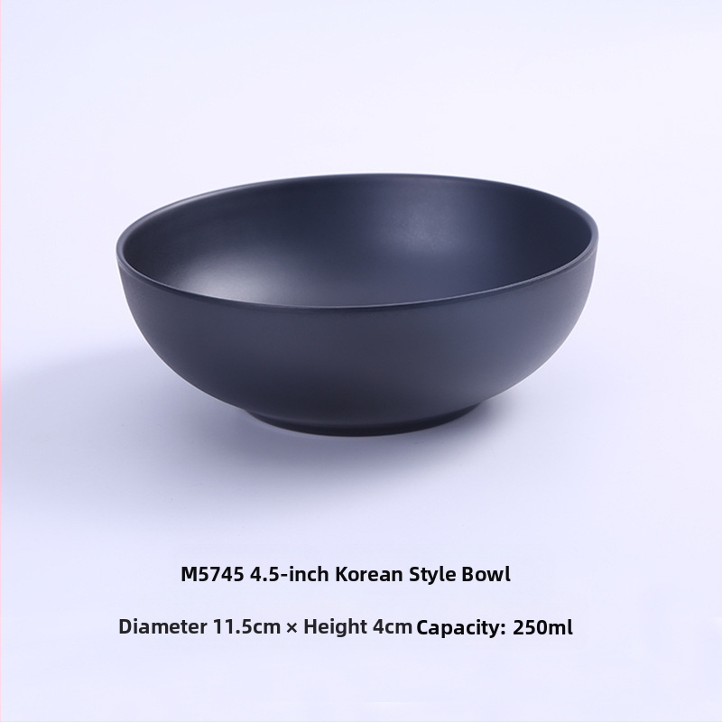 Melamininis dubuo makaronams, japonų stiliaus, apvalus, vienodas raštas, mikrobangų krosnelė nėra tinkama