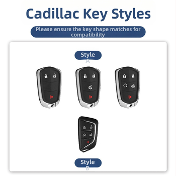 Cadillac raktų dėklas CT4/CT5/CT6/XTS/XT4/XT5/XT6/ATSL – cinko lydinys, verslo stilius