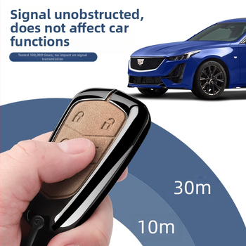 Cadillac raktų dėklas CT4/CT5/CT6/XTS/XT4/XT5/XT6/ATSL – cinko lydinys, verslo stilius