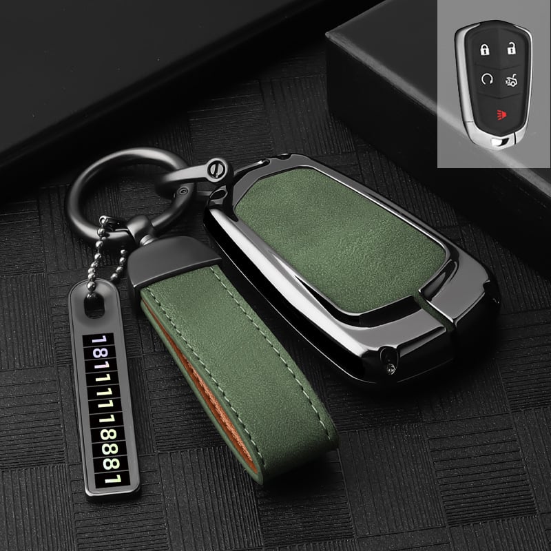 Cadillac raktų dėklas CT4/CT5/CT6/XTS/XT4/XT5/XT6/ATSL – cinko lydinys, verslo stilius