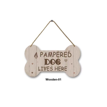 Ξύλινο κρεμαστό πλακίδιο σχήματος οστού για διακόσμηση τοίχου από boxwood — μοντέρνο μινιμαλιστικό στυλ