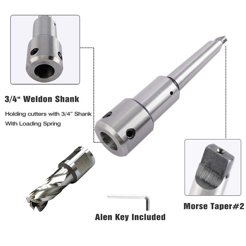 Μαγνητική ράβδος τρυπανιού MT2-3/4, κούφια ράβδος, χάλυβας υψηλής ταχύτητας, χωρίς επικάλυψη