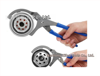 Σετ 2 τεμαχίων: εκκεντρικό κλειδί φίλτρου, σφυρηλατημένο, χειρολαβή επενδεδυμένη με PVC - Smart hair tools