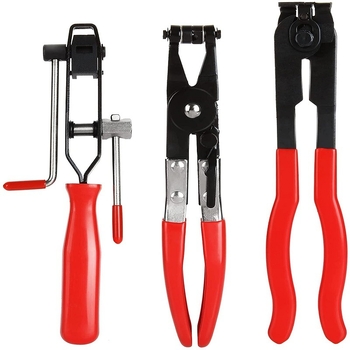 Set za popravak automobila od 3 dijela s CV konektorom i kliještima za crijeva i cijevi (Težina: 700 g; Stil: CV konektor; Značajke: Snaga)