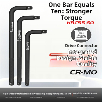 Ράβδος επέκτασης σε σχήμα L με σκληρυμένη βαριά κατασκευή και κεφαλή αντικατάστασης ελαστικού