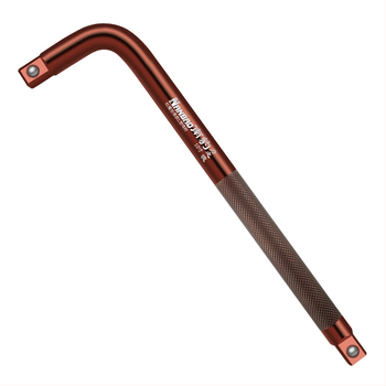 Ράβδος επέκτασης σε σχήμα L με σκληρυμένη βαριά κατασκευή και κεφαλή αντικατάστασης ελαστικού