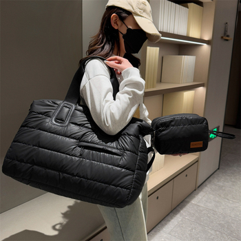 Τσάντα ταξιδιού για γυναίκες - μεγάλη χωρητικότητα 20–35L, εξωτερικό ύφασμα Oxford, επένδυση πολυεστέρα, στυλ αναψυχής (Χωρητικότητα: 20–35L; Υλικό: Oxford ύφασμα; Επένδυση: Πολυεστέρας)