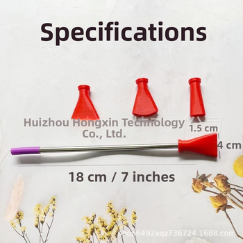 Nerūdijančio plieno burnos antgalių rinkinys skystajai menai – Dutch Pouring Nozzle įrankiai iš Hongxin