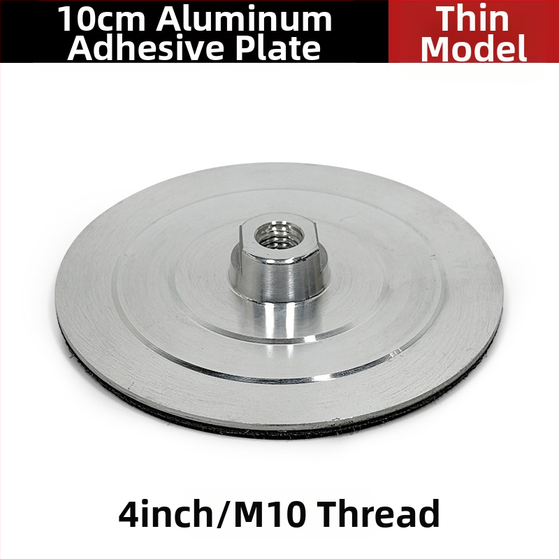 Vandens šlifavimo galva iš aliuminio lydinio savarankiškai klijuojamam šlifavimo diskui