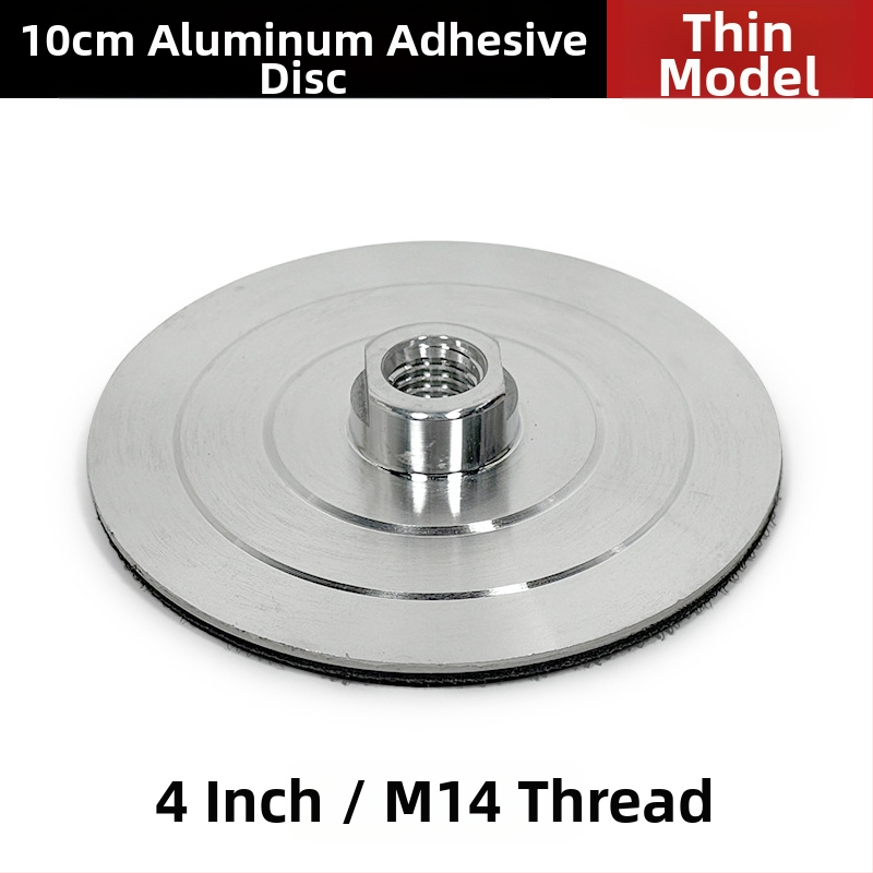 Vandens šlifavimo galva iš aliuminio lydinio savarankiškai klijuojamam šlifavimo diskui