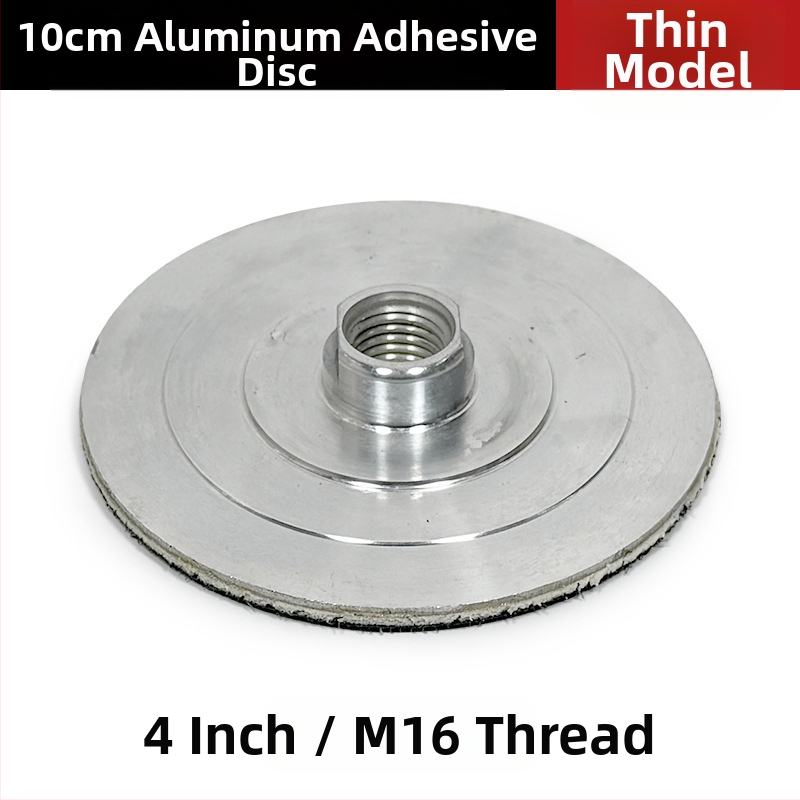 Vandens šlifavimo galva iš aliuminio lydinio savarankiškai klijuojamam šlifavimo diskui