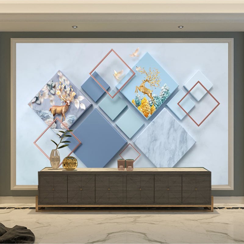 3D reljefinės sienų tapetai, trijų sluoksnių, atsparios vandeniui, iš šilko, svetainei ir miegamajam