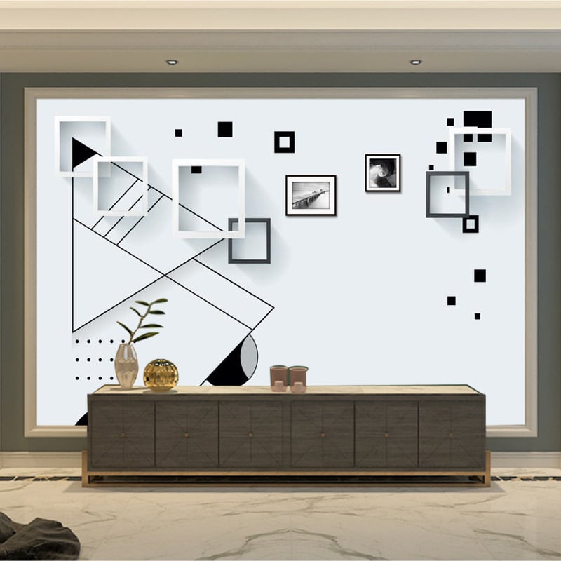 3D reljefinės sienų tapetai, trijų sluoksnių, atsparios vandeniui, iš šilko, svetainei ir miegamajam