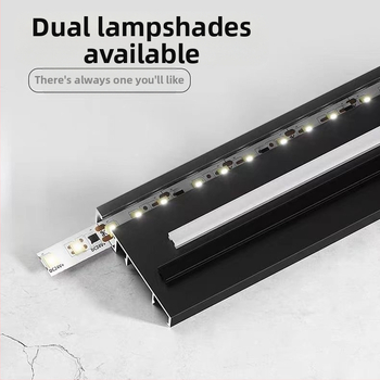 Алуминиев подов борд с повърхностно монтирана LED лента – модерен стил, OEM персонализиране