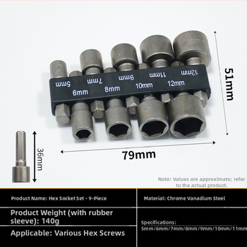 Other set šesterokutnih ključeva od krommolibden čelika