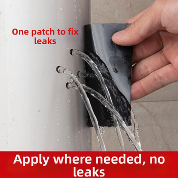 Vandentiekio vamzdžių nuotėkio juosta, atspari vandeniui, aukšto klampumo klijai