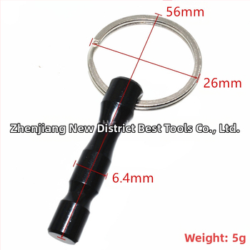 Neutral αλουμινενιος προεκτατης ραβδου με τρεις αυλακώσεις, γρήγορη αλλαγή θήκης και κεφαλή bit 1/4 ίντσας